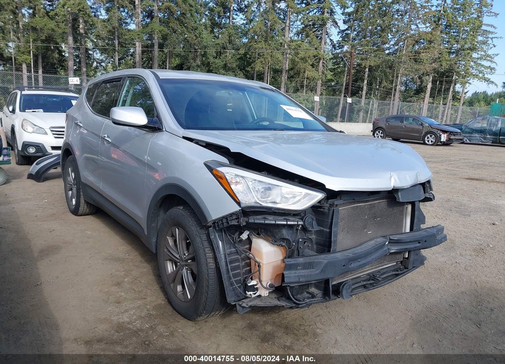 2014 HYUNDAI SANTA FE SPORT 2.4L VIN: 5XYZT3LB2EG203230