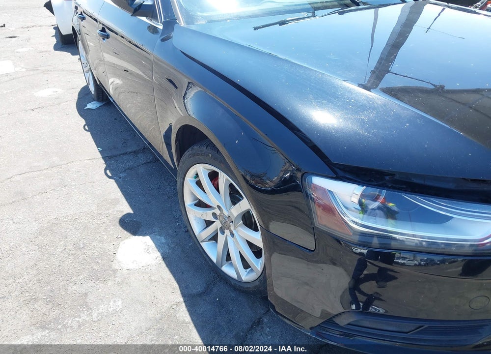 2013 AUDI A4 2.0T PREMIUM VIN: WAUFFAFL7DN051226