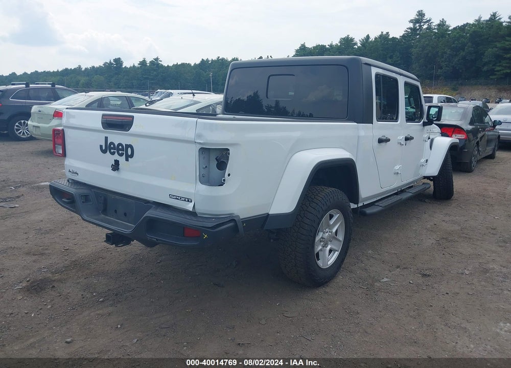 2021 JEEP GLADIATOR SPORT S 4X4 VIN: 1C6HJTAG8ML531813