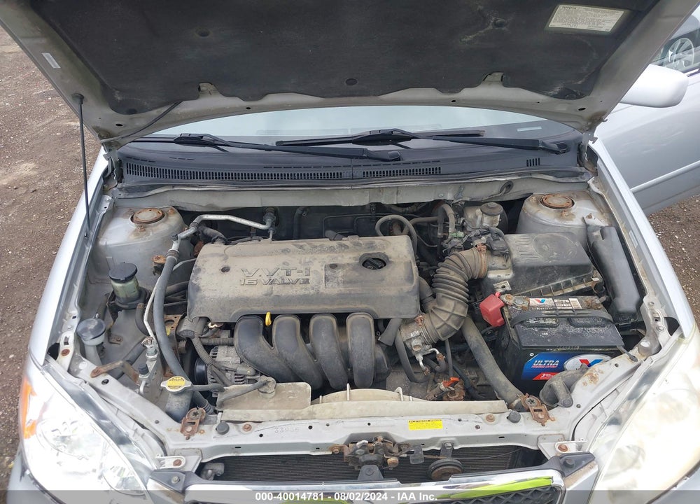 2005 TOYOTA COROLLA LE VIN: 1NXBR32E55Z409843