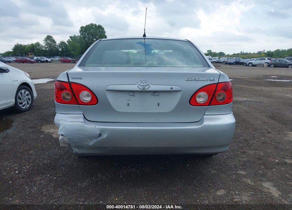 2005 TOYOTA COROLLA LE VIN: 1NXBR32E55Z409843