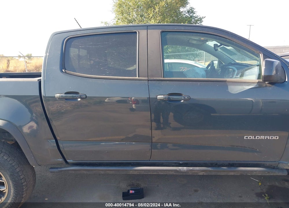 2018 CHEVROLET COLORADO ZR2 VIN: 1GCGTEEN7J1238043
