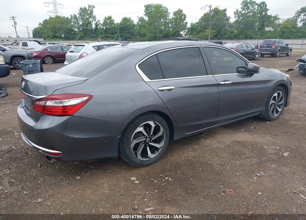 2016 HONDA ACCORD EX-L VIN: 1HGCR2F91GA125941