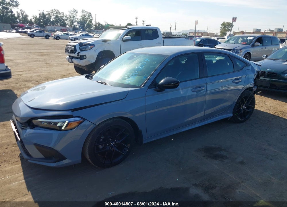 2022 HONDA CIVIC SPORT VIN: 2HGFE2F58NH591290