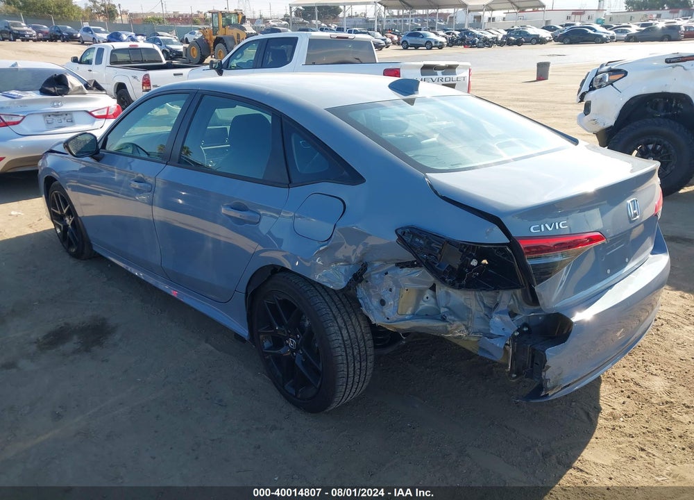 2022 HONDA CIVIC SPORT VIN: 2HGFE2F58NH591290