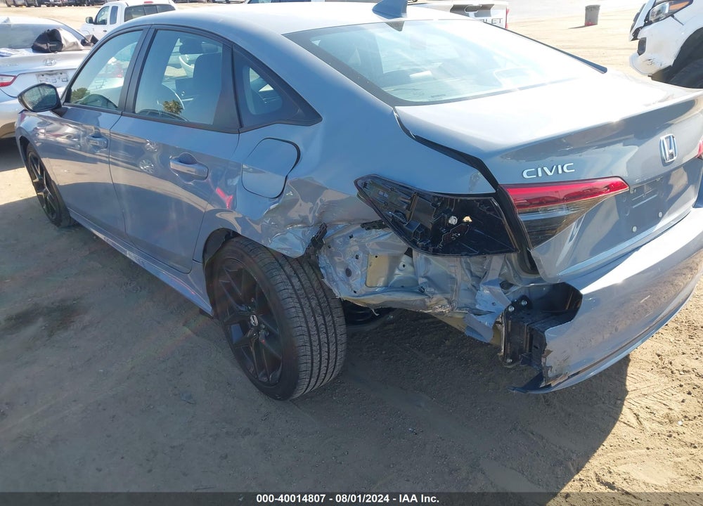 2022 HONDA CIVIC SPORT VIN: 2HGFE2F58NH591290