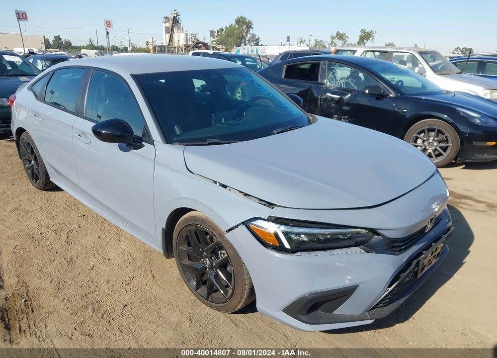 2022 HONDA CIVIC SPORT VIN: 2HGFE2F58NH591290