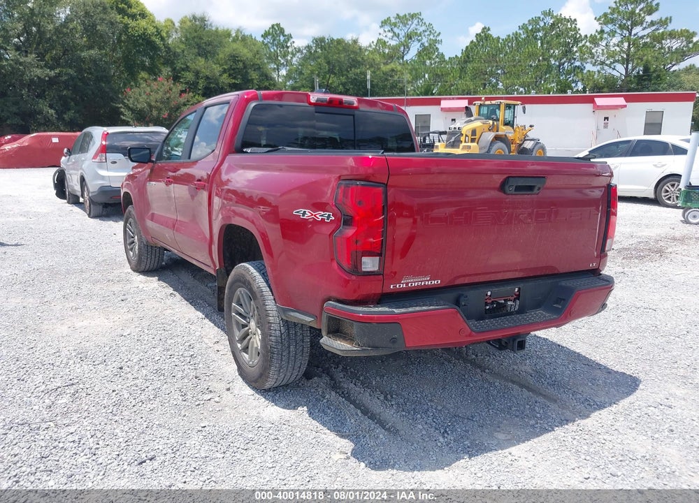 2023 CHEVROLET COLORADO 4WD SHORT BOX LT VIN: 1GCPTCEK0P1127885