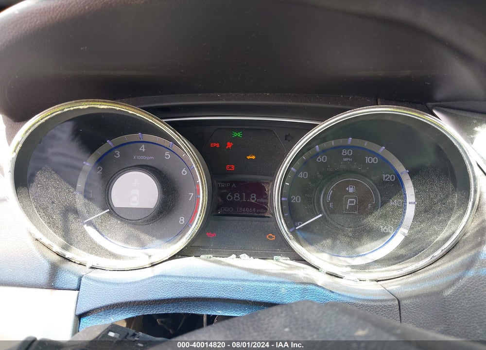 2011 HYUNDAI SONATA GLS VIN: 5NPEB4AC0BH154245