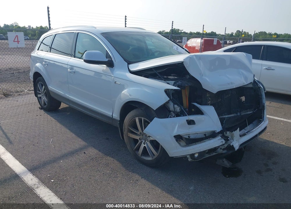 2013 AUDI Q7 3.0T PREMIUM VIN: WA1LGAFE5DD010968