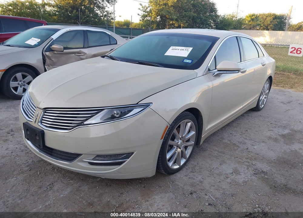 2015 LINCOLN MKZ HYBRID VIN: 3LN6L2LU9FR607756