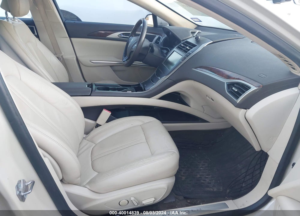 2015 LINCOLN MKZ HYBRID VIN: 3LN6L2LU9FR607756