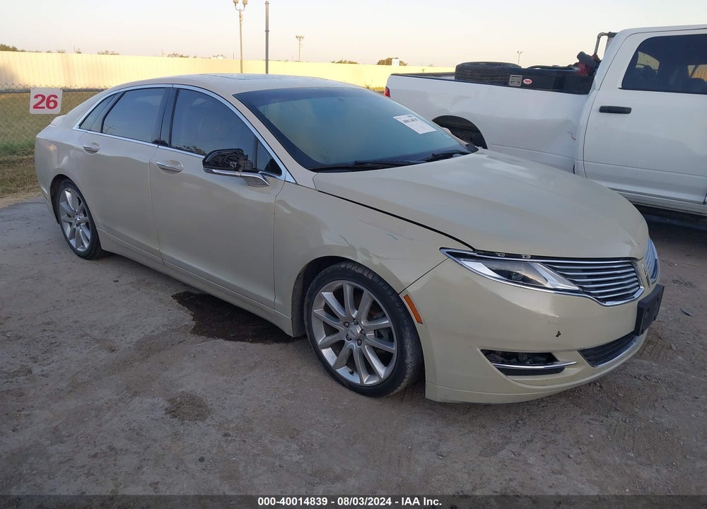 2015 LINCOLN MKZ HYBRID VIN: 3LN6L2LU9FR607756