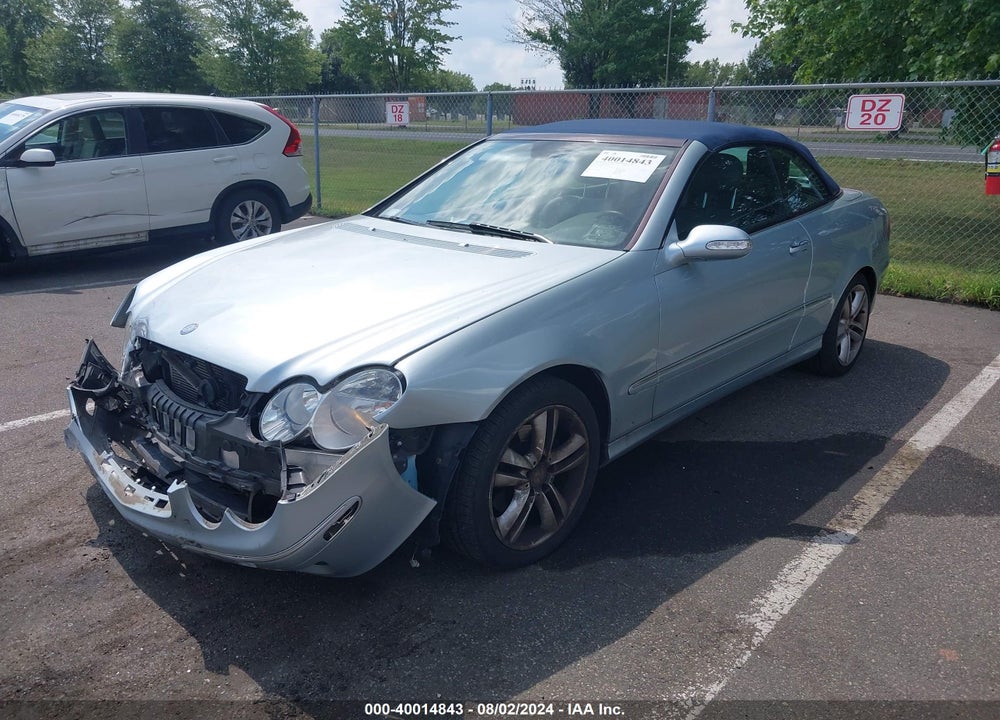 2008 MERCEDES-BENZ CLK 350 VIN: WDBTK56G58T097598