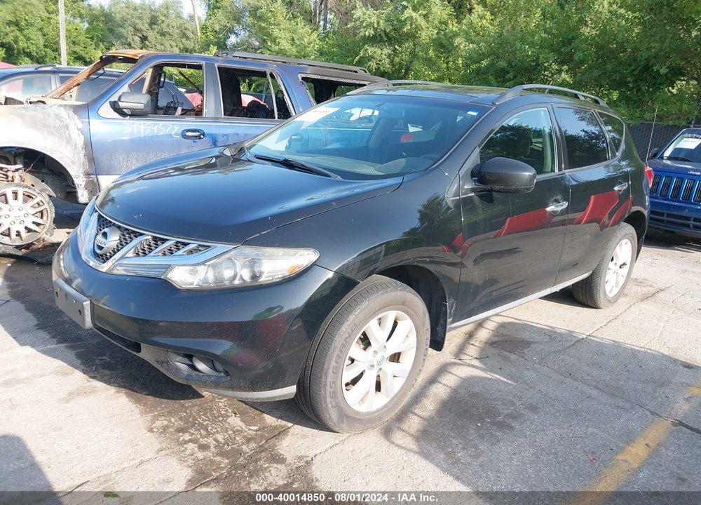 2011 NISSAN MURANO SV VIN: JN8AZ1MW4BW174897