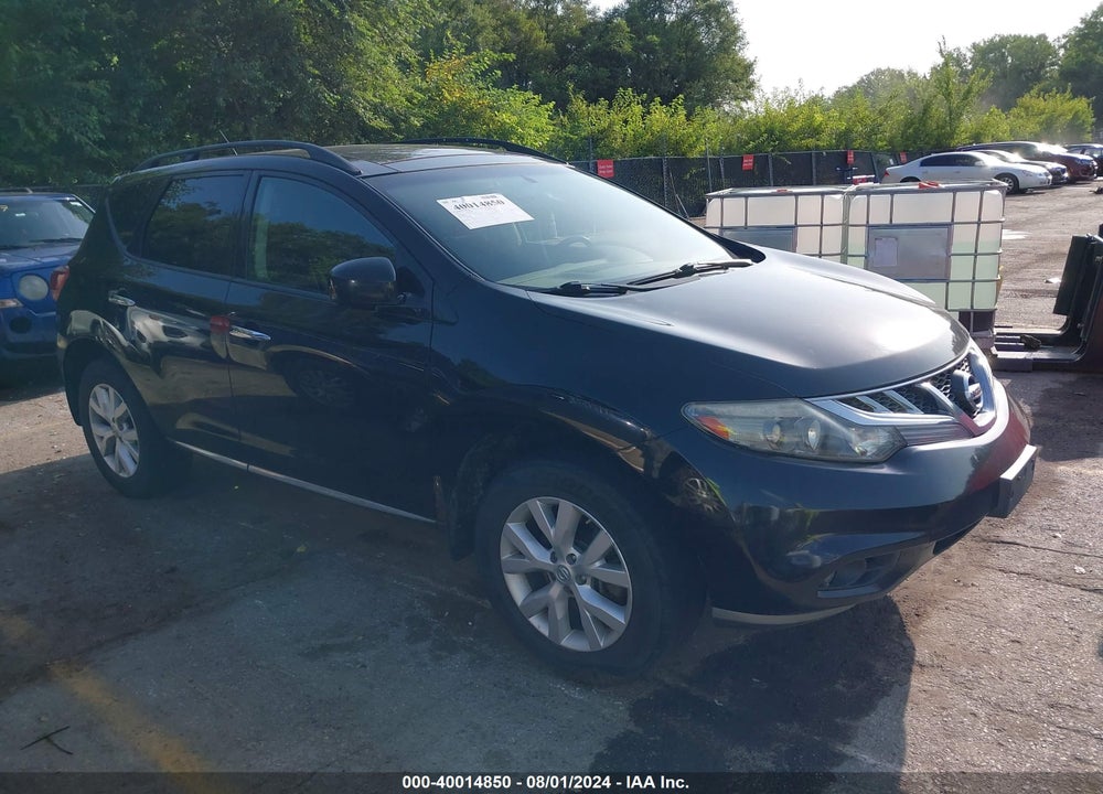 2011 NISSAN MURANO SV VIN: JN8AZ1MW4BW174897