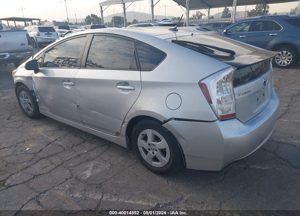 2010 TOYOTA PRIUS III VIN: JTDKN3DU1A0230348