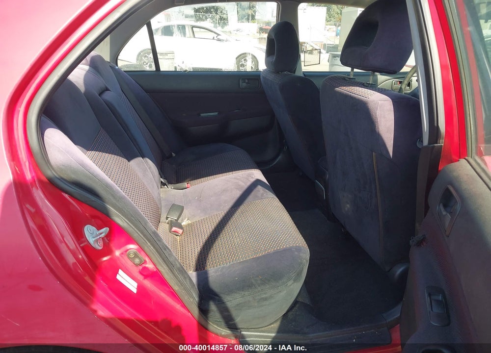 2004 MITSUBISHI LANCER RALLIART VIN: JA3AJ66F44U016912