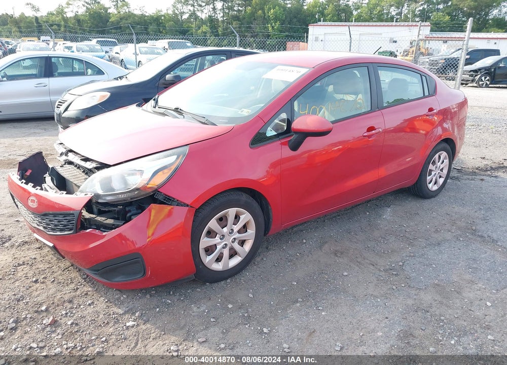 2015 KIA RIO LX VIN: KNADM4A32F6484455