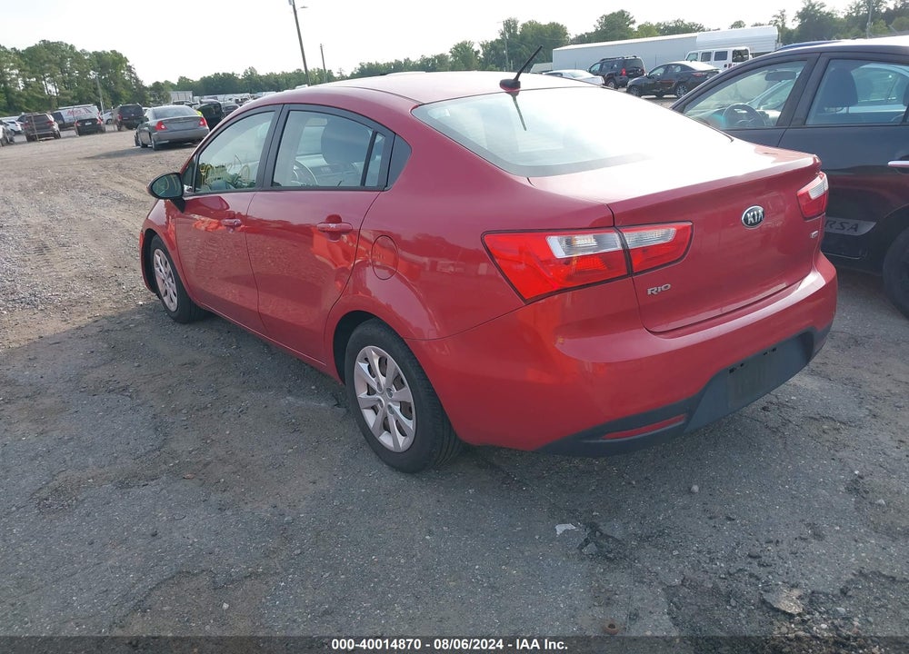 2015 KIA RIO LX VIN: KNADM4A32F6484455