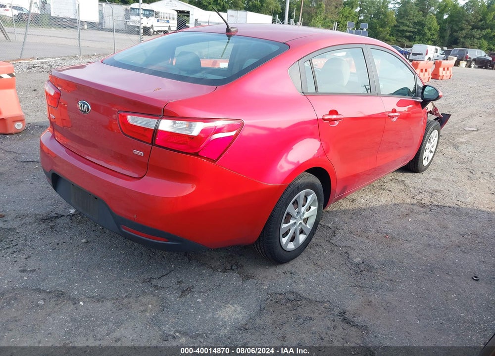 2015 KIA RIO LX VIN: KNADM4A32F6484455