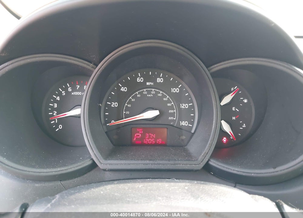 2015 KIA RIO LX VIN: KNADM4A32F6484455