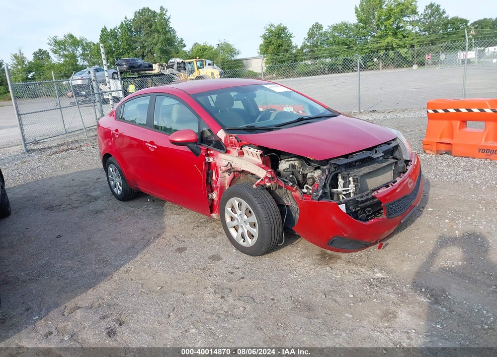 2015 KIA RIO LX VIN: KNADM4A32F6484455