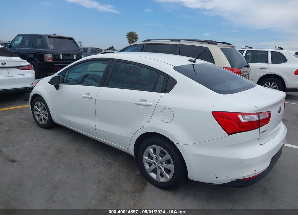 2017 KIA RIO LX VIN: KNADM4A34H6062643