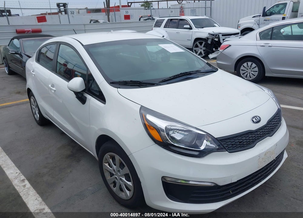 2017 KIA RIO LX VIN: KNADM4A34H6062643