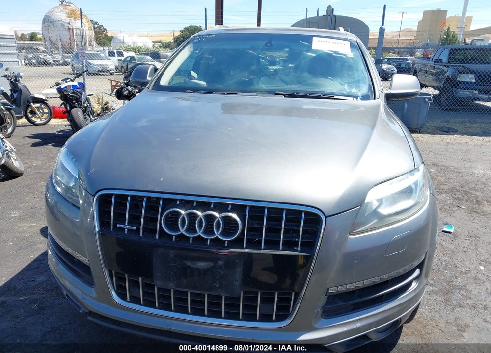 2011 AUDI Q7 3.0T PREMIUM VIN: WA1LGAFE3BD002087