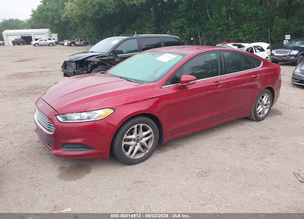 2016 FORD FUSION SE VIN: 3FA6P0H78GR197281