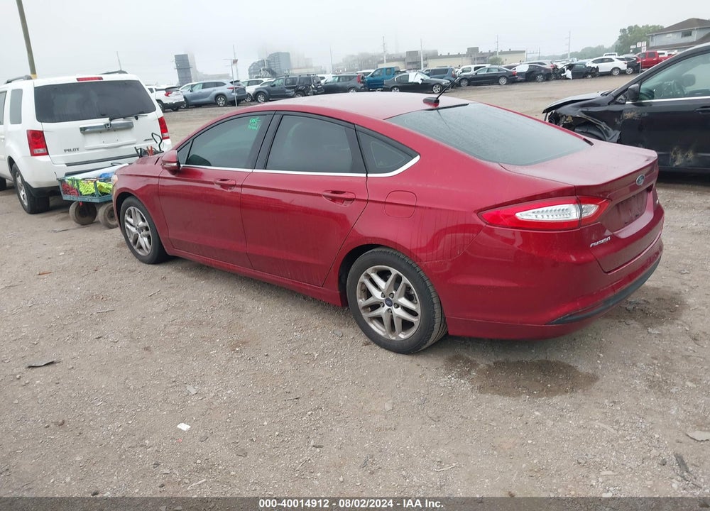 2016 FORD FUSION SE VIN: 3FA6P0H78GR197281