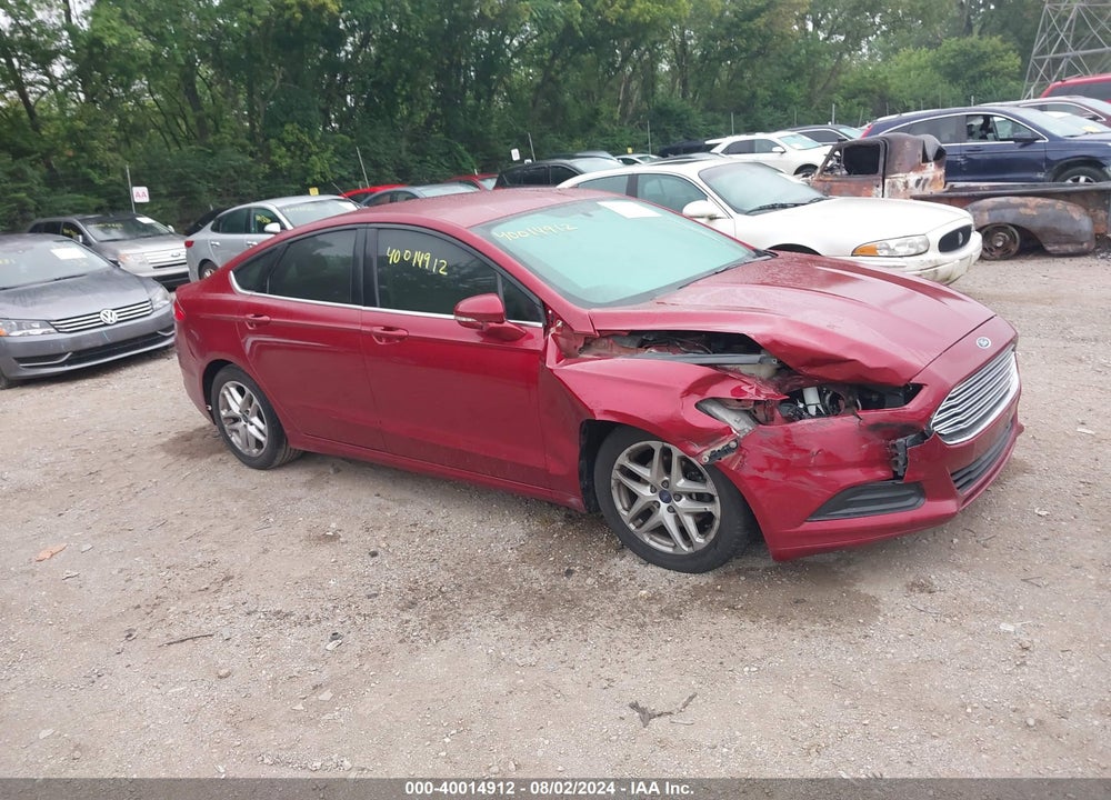 2016 FORD FUSION SE VIN: 3FA6P0H78GR197281