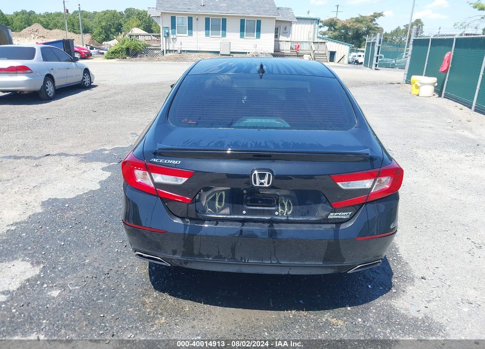 2022 HONDA ACCORD SPORT SPECIAL EDITION VIN: 1HGCV1F46NA107216