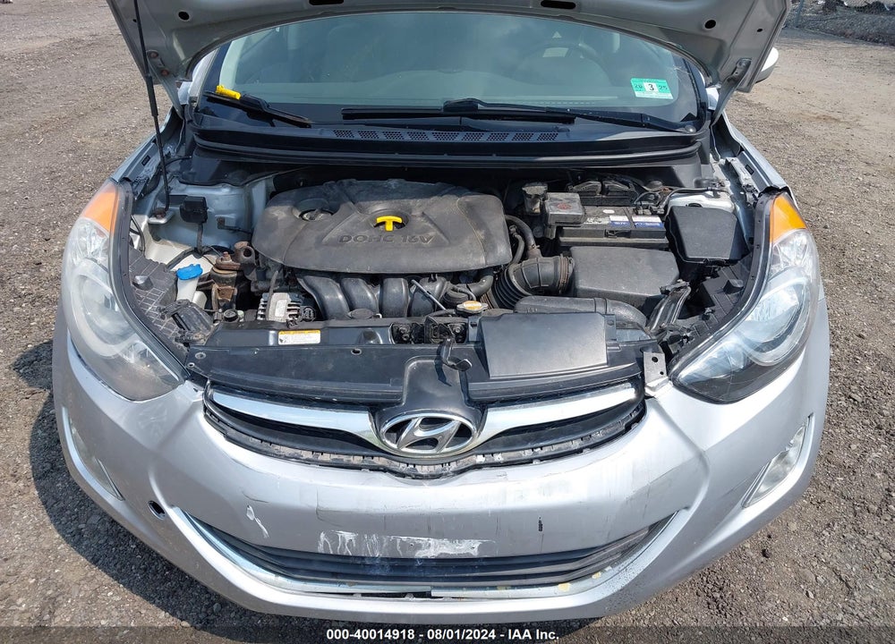 2012 HYUNDAI ELANTRA GLS PZEV VIN: 5NPDH4AE2CH123351