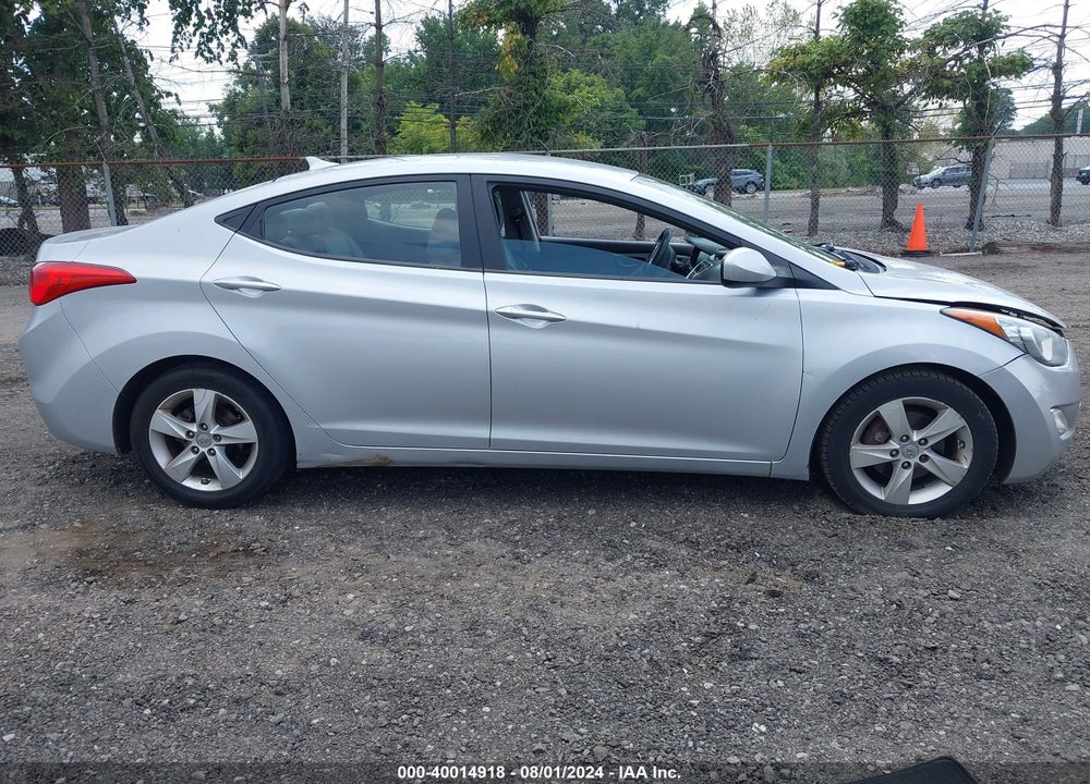 2012 HYUNDAI ELANTRA GLS PZEV VIN: 5NPDH4AE2CH123351