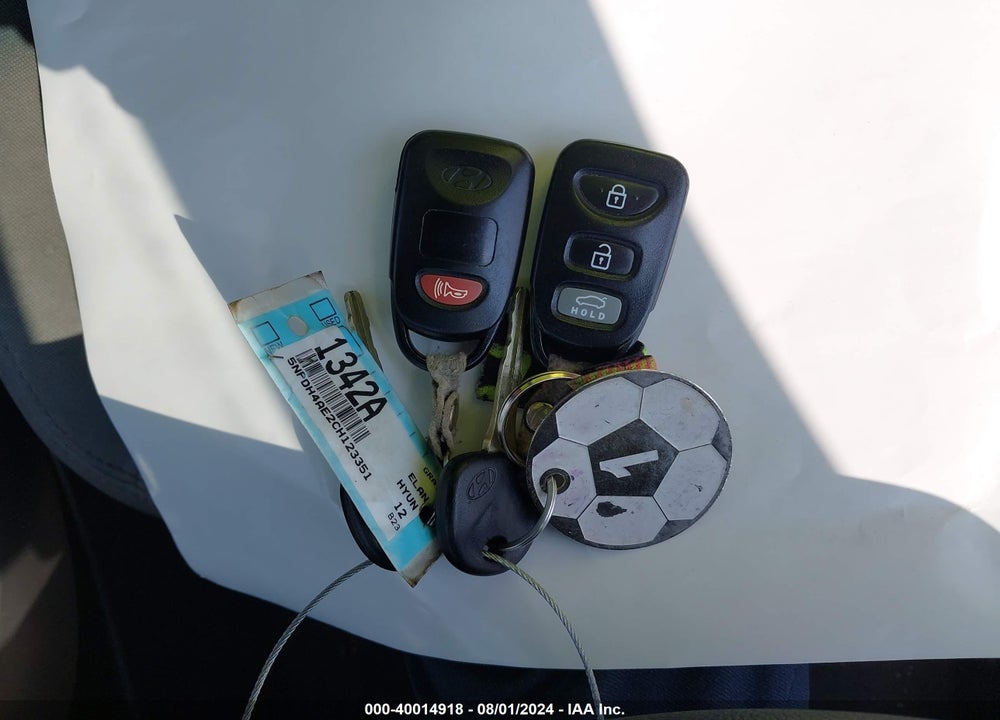 2012 HYUNDAI ELANTRA GLS PZEV VIN: 5NPDH4AE2CH123351