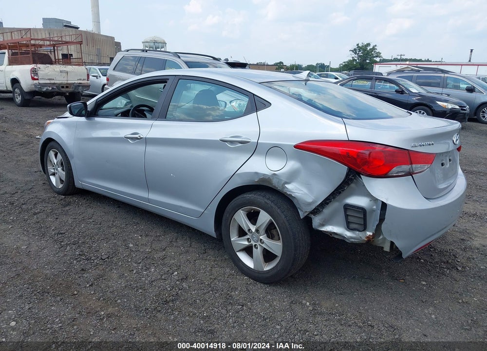 2012 HYUNDAI ELANTRA GLS PZEV VIN: 5NPDH4AE2CH123351