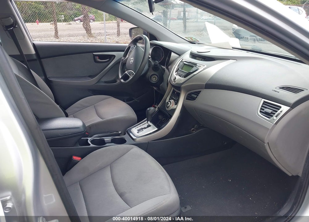 2012 HYUNDAI ELANTRA GLS PZEV VIN: 5NPDH4AE2CH123351