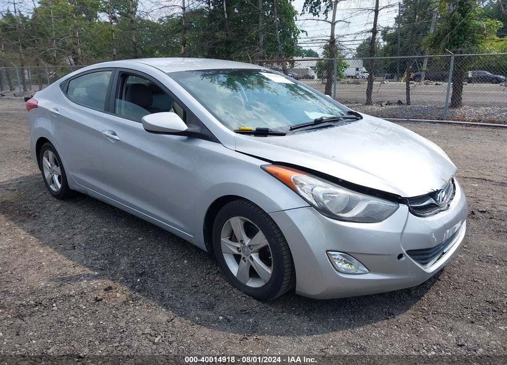 2012 HYUNDAI ELANTRA GLS PZEV VIN: 5NPDH4AE2CH123351