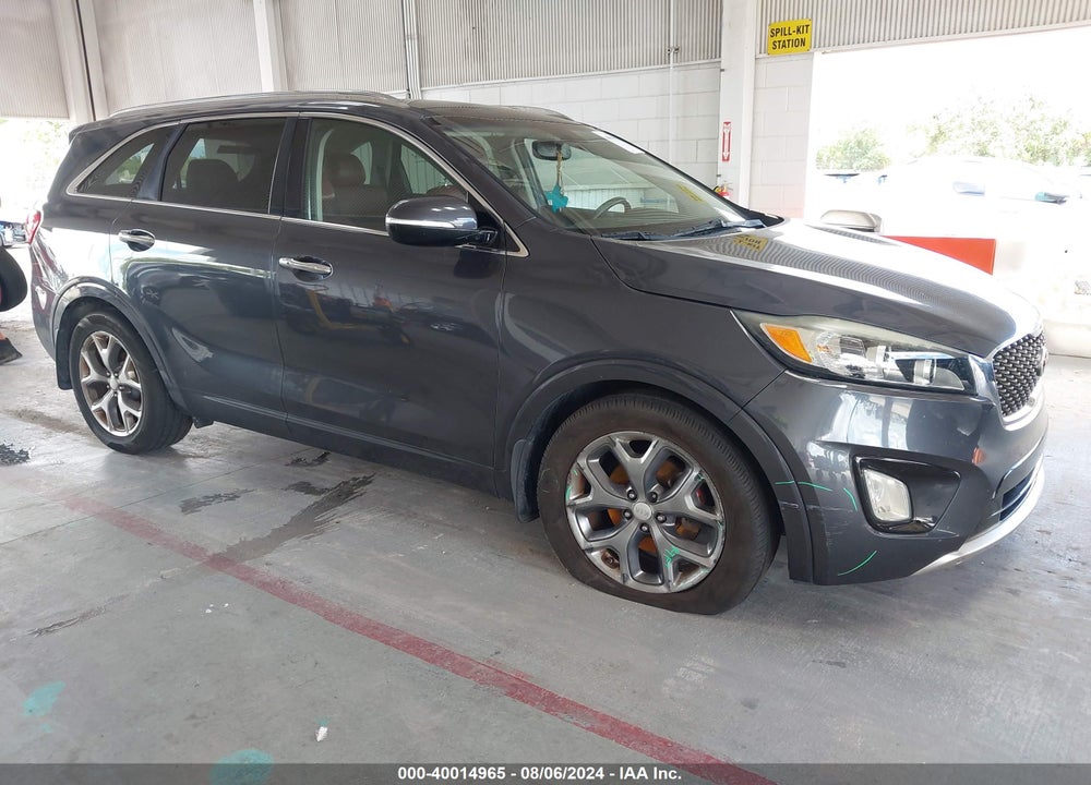 2017 KIA SORENTO 3.3L SX VIN: 5XYPK4A58HG284302