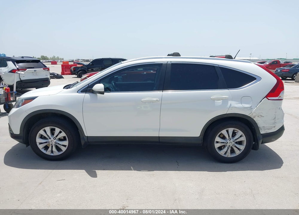 2014 HONDA CR-V EX-L VIN: 5J6RM4H75EL053295