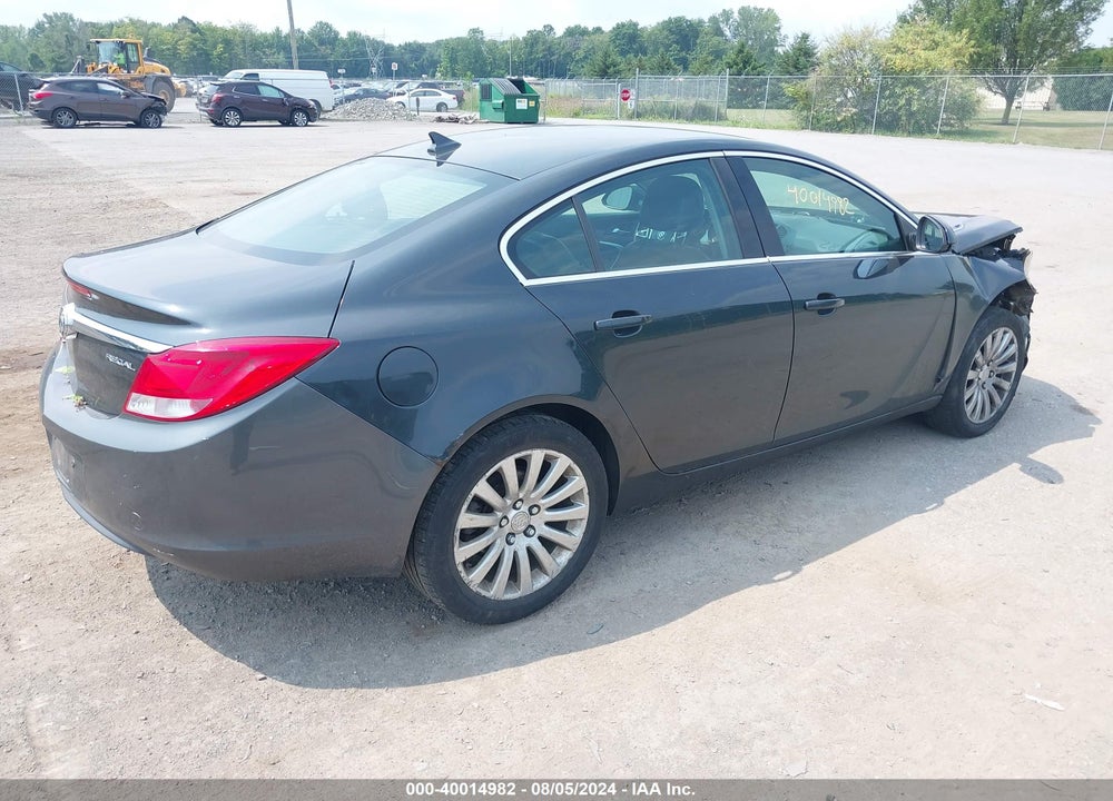 2012 BUICK REGAL VIN: 2G4GR5EKXC9165068