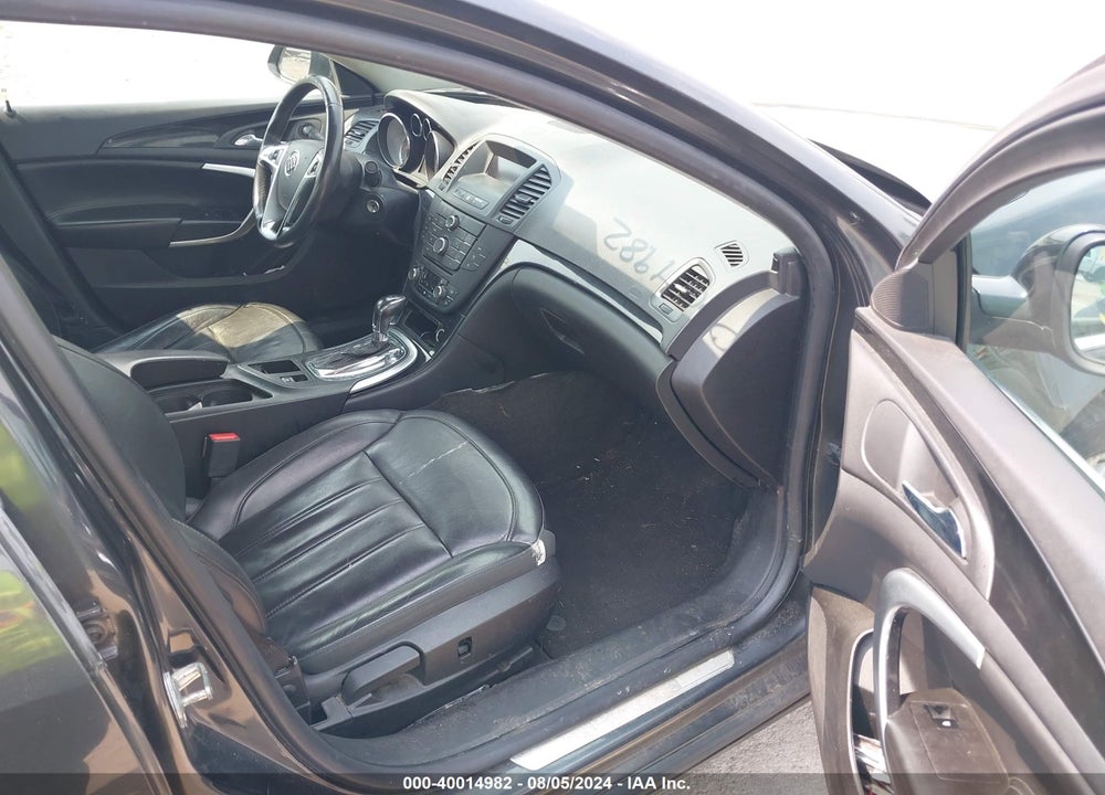 2012 BUICK REGAL VIN: 2G4GR5EKXC9165068