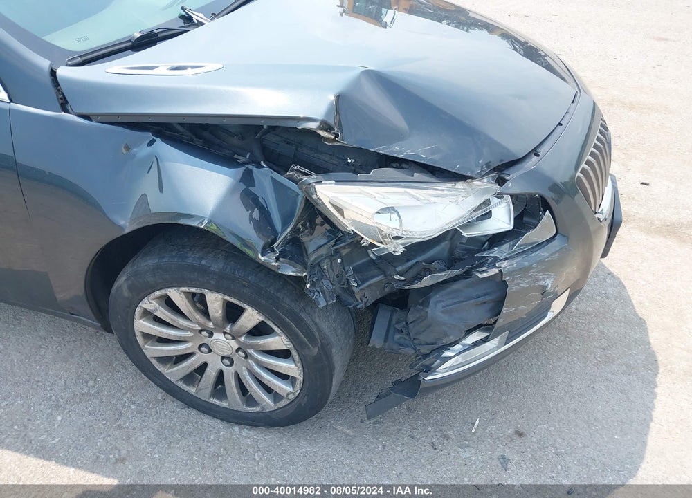 2012 BUICK REGAL VIN: 2G4GR5EKXC9165068
