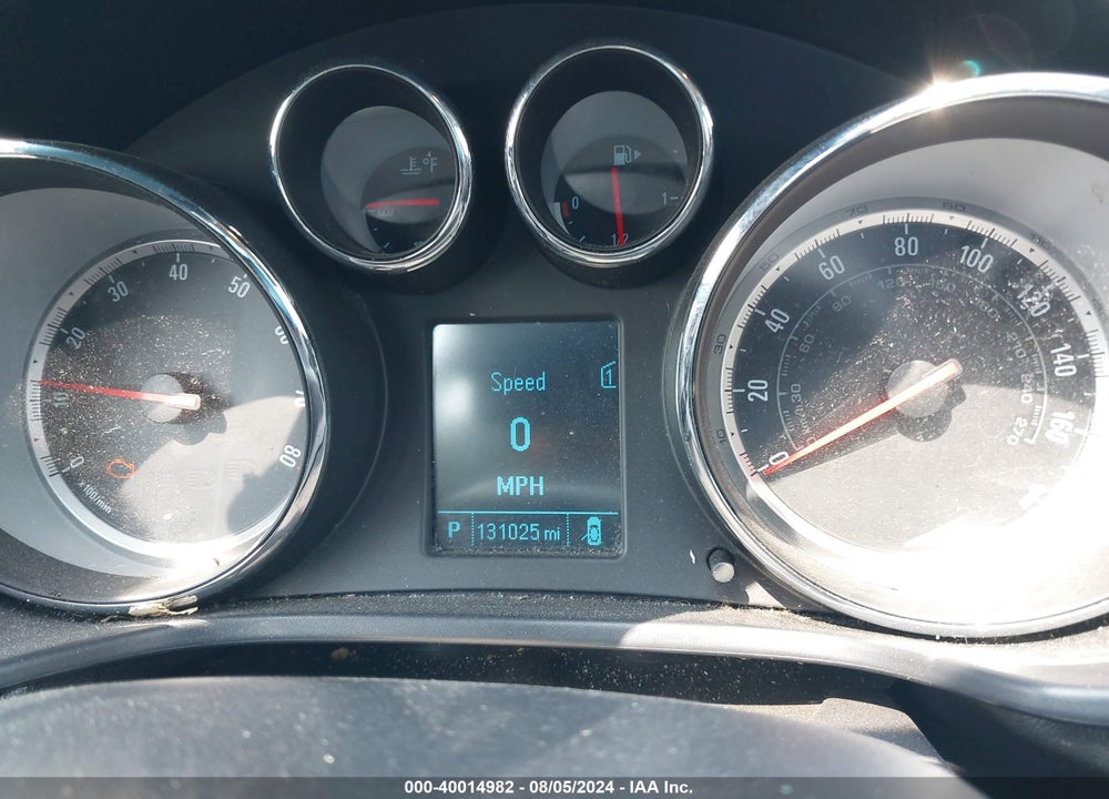 2012 BUICK REGAL VIN: 2G4GR5EKXC9165068