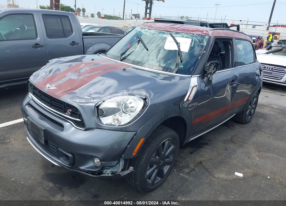2016 MINI COUNTRYMAN COOPER S VIN: WMWZC3C50GWT08605