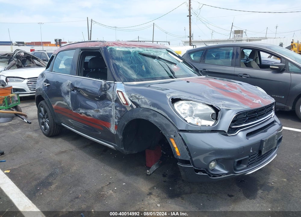 2016 MINI COUNTRYMAN COOPER S VIN: WMWZC3C50GWT08605