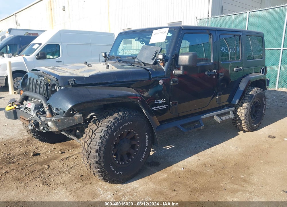 2011 JEEP WRANGLER UNLIMITED SAHARA VIN: 1J4BA5H14BL554993