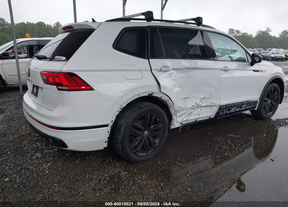 2022 VOLKSWAGEN TIGUAN 2.0T SE R-LINE BLACK VIN: 3VVCB7AXXNM108062